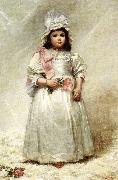Elizabeth Lyman Boott Duveneck Little Lady Blanche oil painting on canvas